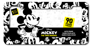 Mickey Mouse Frame Png Pic (white, black)