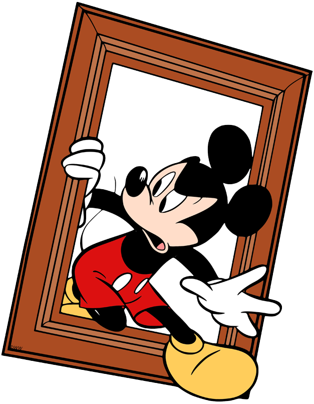 Mickey Mouse Frame Png Transparent (red, chocolate, black, salmon, white)