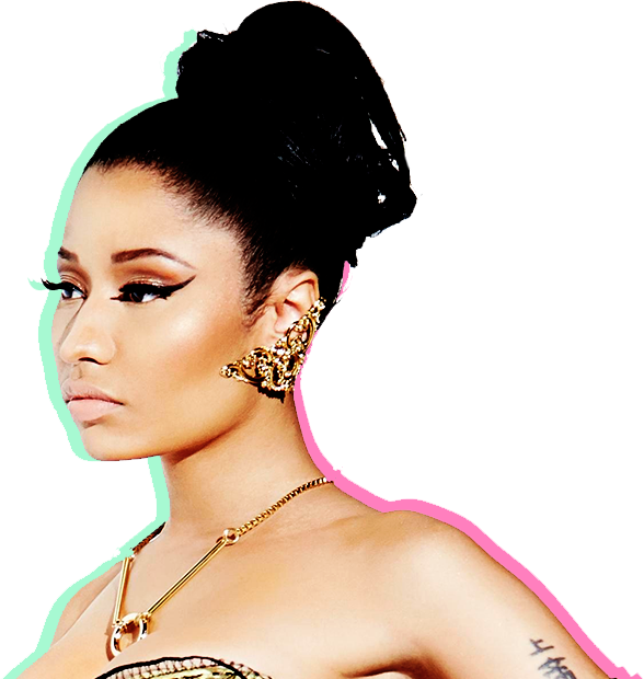 Nicki Minaj Png Photos (red, mint, lavender, black, white)