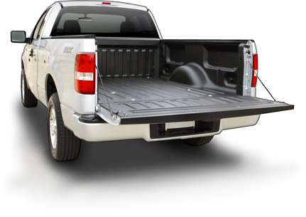 Pickup Truck Png Pic (black, white)