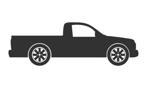 Pickup Truck Png Transparent Hd Photo (black)