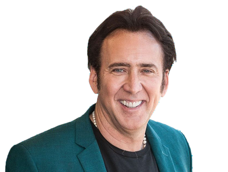 Nicolas Cage Png Photos (black, teal)