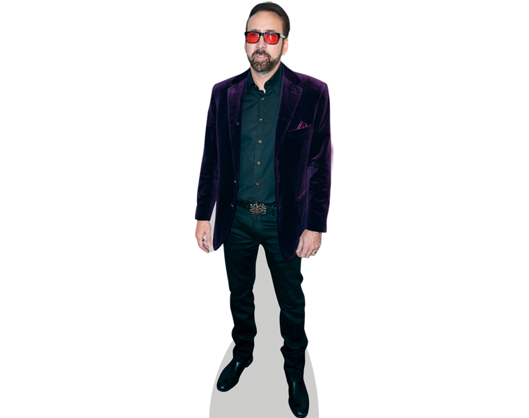 Nicolas Cage Png Pic (silver, black)