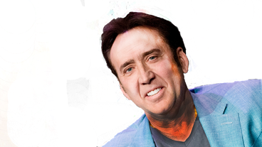 Nicolas Cage Png (white, black)