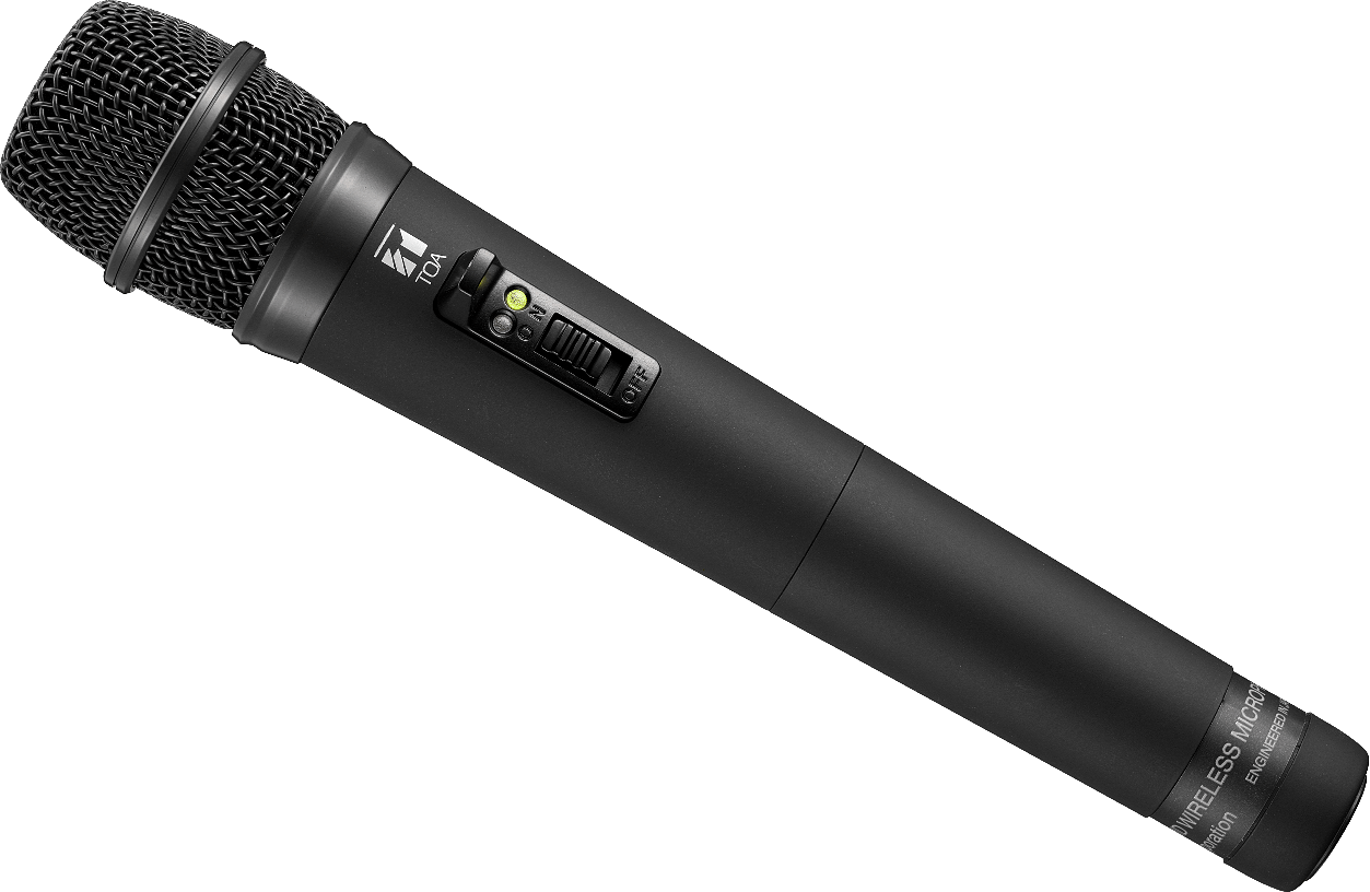 Microphone Png Transparent Image (black)