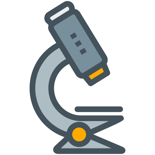 Microscope Icon Free Nobackground Png Icon Download (gray, silver, black)