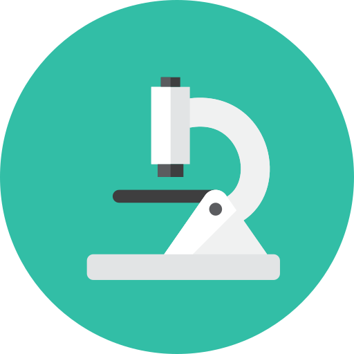 Microscope Pngpath Free Transparent Png Icon Download (white, black, gray, lavender, teal)