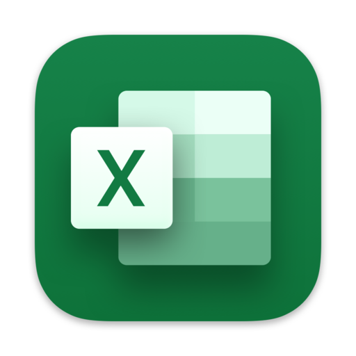 Microsoft Excel Alt Macos Bigsur Icon Free Nobackground Png Icon Download (mint, white, black, gray, teal)