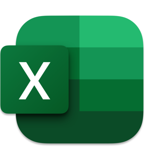 Microsoft Excel Macos Bigsur Icon Free Png Icon Download (teal, green, black, white)