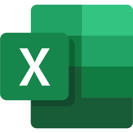 Microsoft Office Excel Logo Icon Free Transparent Png Icon Download (teal, green, black, white)