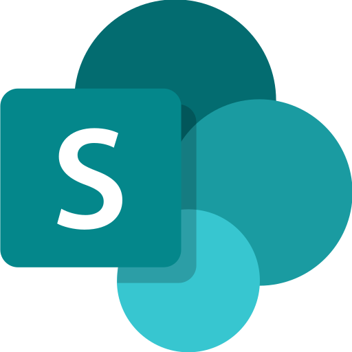 Microsoft Sharepoint Logo Office Icon Free Nobackground Png Icon Download (teal, greenish blue, black, white)