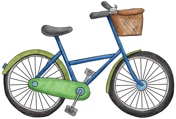 Bicycle Png Photo (black, gray)