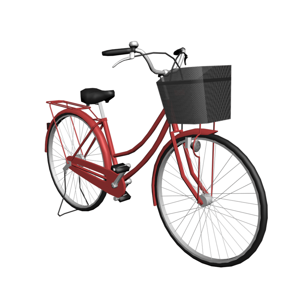 Bicycle Png Pic (black, indigo)