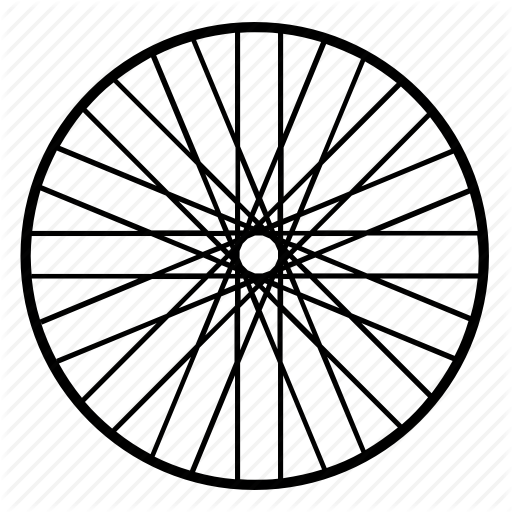 Bicycle Wheel Tire Png Transparent (black, indigo)