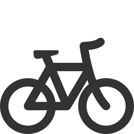 Bicycle Free Nobackground Png Icon Download (black)