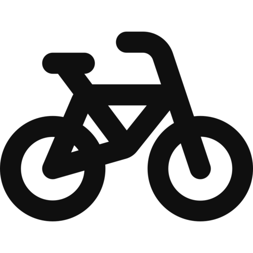 Bicycle Free Transparent Png Icon Download (black)