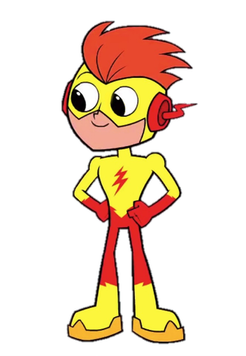 Kid Flash Png Photos (yellow, salmon, chocolate, gray, black)