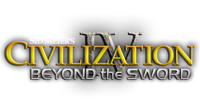 Sid Meiers Civilization Iv Logo Png Clipart (black)