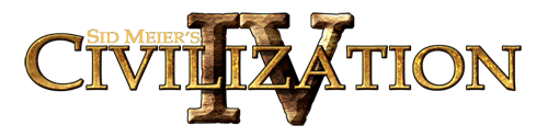 Sid Meiers Civilization Iv Logo Png Photo (black)