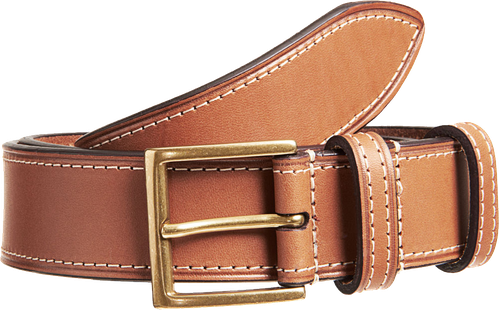 Wide Leather Brown Belt Transparent Png (black, gray, olive, salmon)