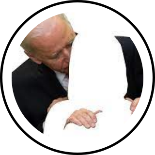 Biden I Did That Png Clipart (black, white)