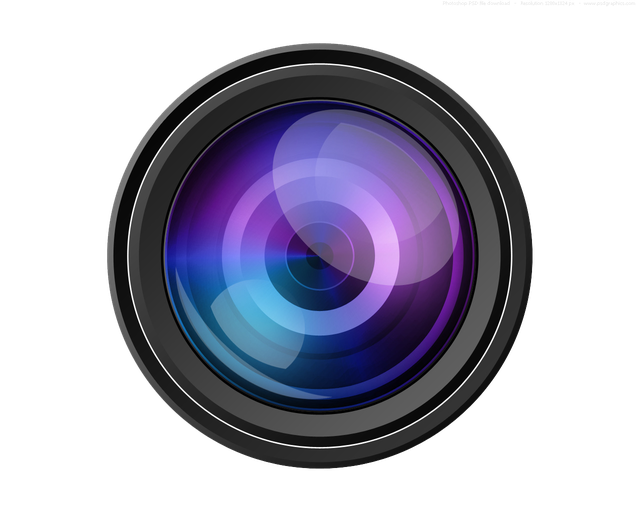 Video Camera Lens Png Transparent Image (black)