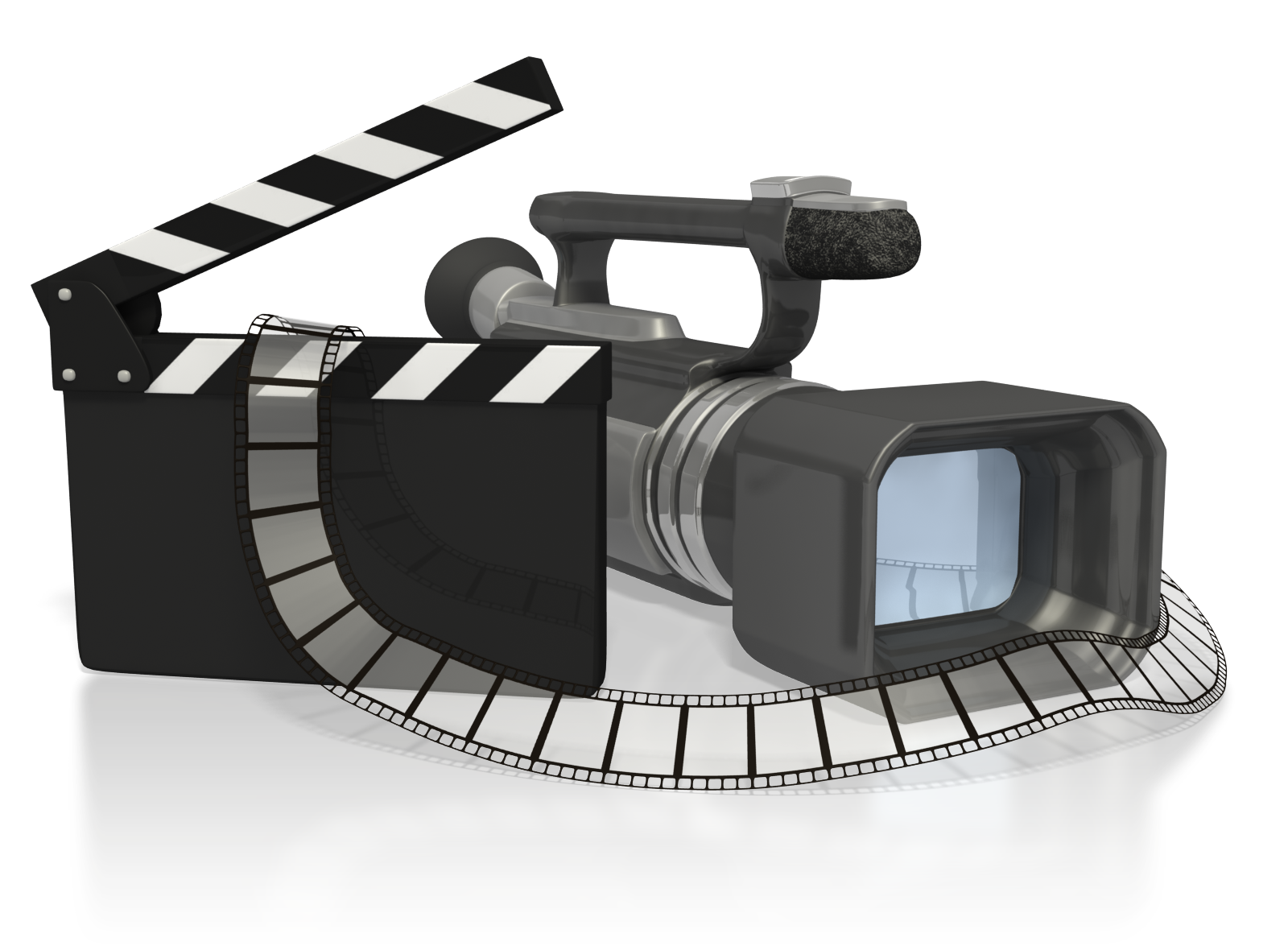 Video Camera Png File (black)