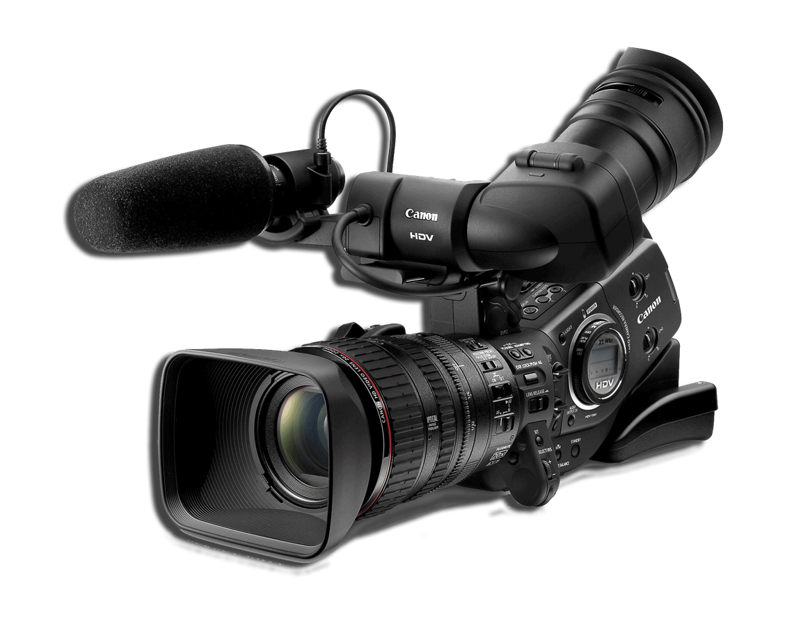 Video Camera Png Image (black)