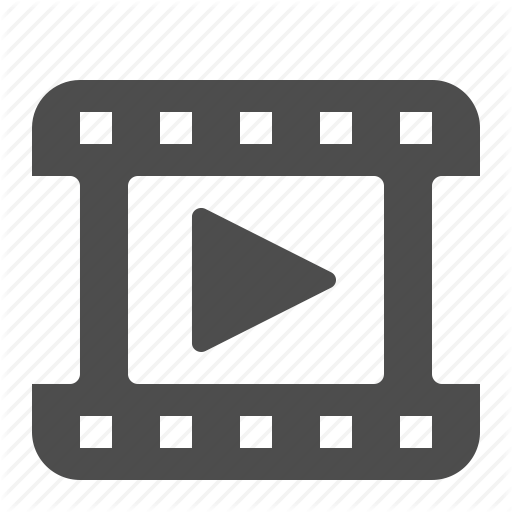 Video Icon Png Image (indigo, black, gray)