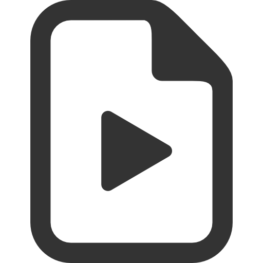 Video Icon Png Transparent Image (black, gray, silver, white)