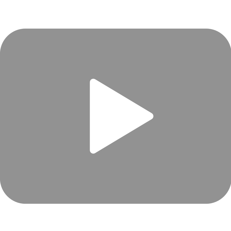 Video Symbol Transparent (black, gray, white, silver)