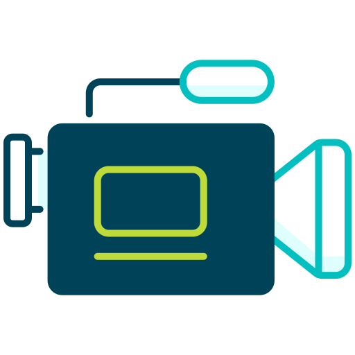 Video Camera Camcorder Record Movie Icon Free Nobackground Png Icon Download (teal, black, navy)