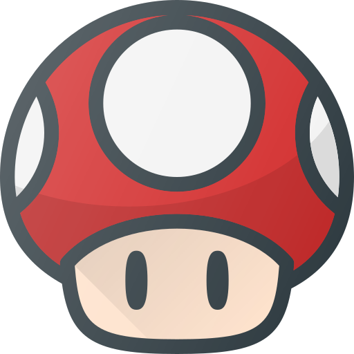 Video Game Play Toad Mushroom Mario Free Nobackground Png Icon Download (chocolate, black, white)