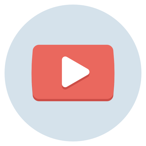 Video Youtube Clip Play Replay Icon Free Transparent Png Icon Download (salmon, white, black, lavender, chocolate)