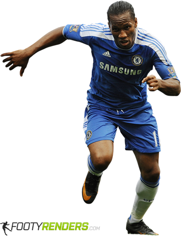 Didier Drogba Png Hd Isolated (black)