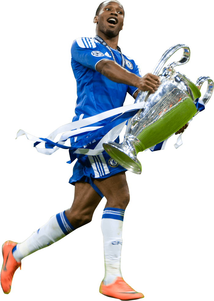 Didier Drogba Png Isolated Pic (lavender, black, white)