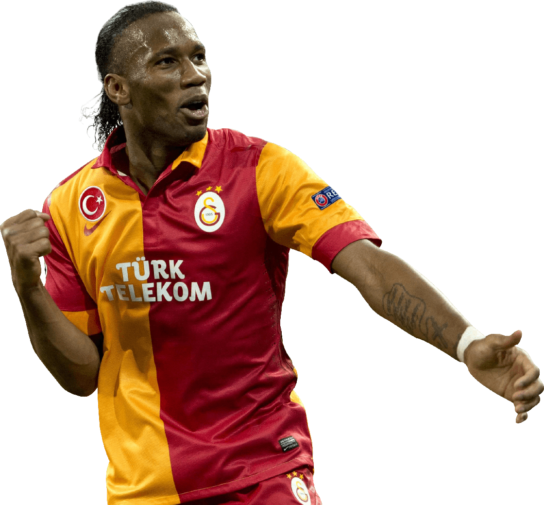 Didier Drogba Png Photo (black, maroon)