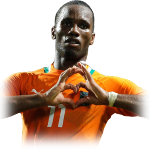 Didier Drogba Png Picture (white, black, maroon)