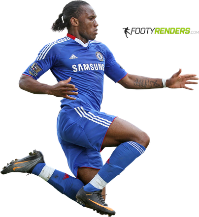 Didier Drogba Png Transparent (black)