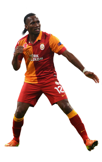 Didier Drogba Png (black)