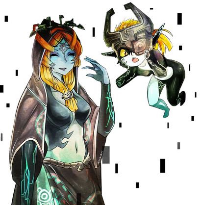 Midna Download Png Image (black)