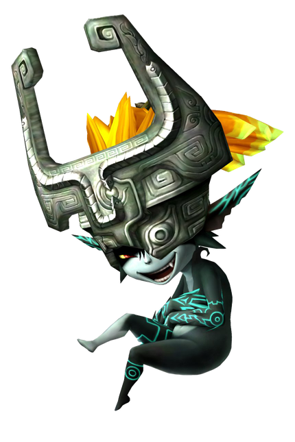 Midna Png Image (black)