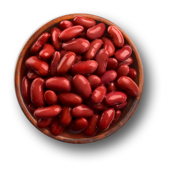 Kidney Beans Bowl Png (maroon, black)