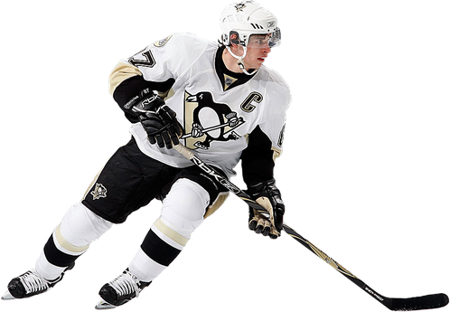 Sidney Crosby Png Clipart (black, silver, lavender)