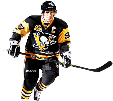 Sidney Crosby Png Isolated Hd (black, white)