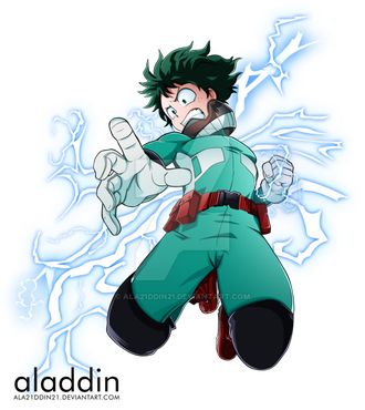 Midoriya Download Png Image (white, lavender, black)