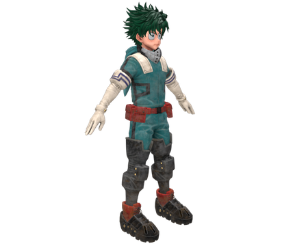 Midoriya Png Hd (silver, black)