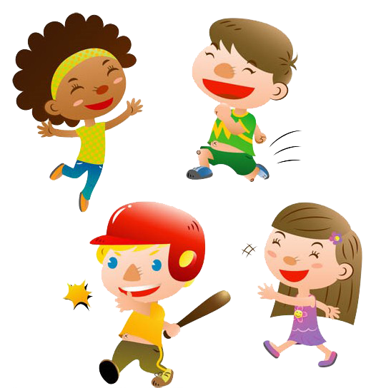 Kids Vector Png File (white, maroon)