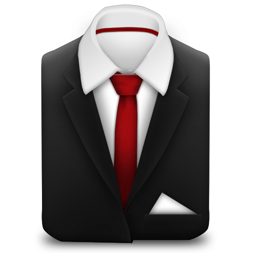 Tie Transparent Background (black, white)