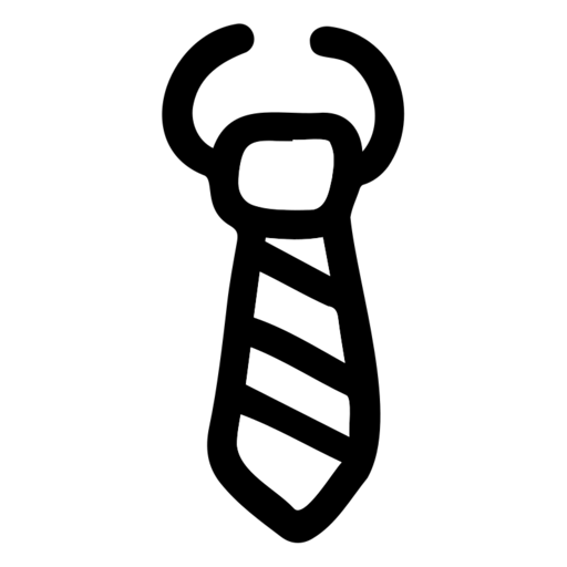 Tie Free Transparent Png Icon Download (silver, white, black)